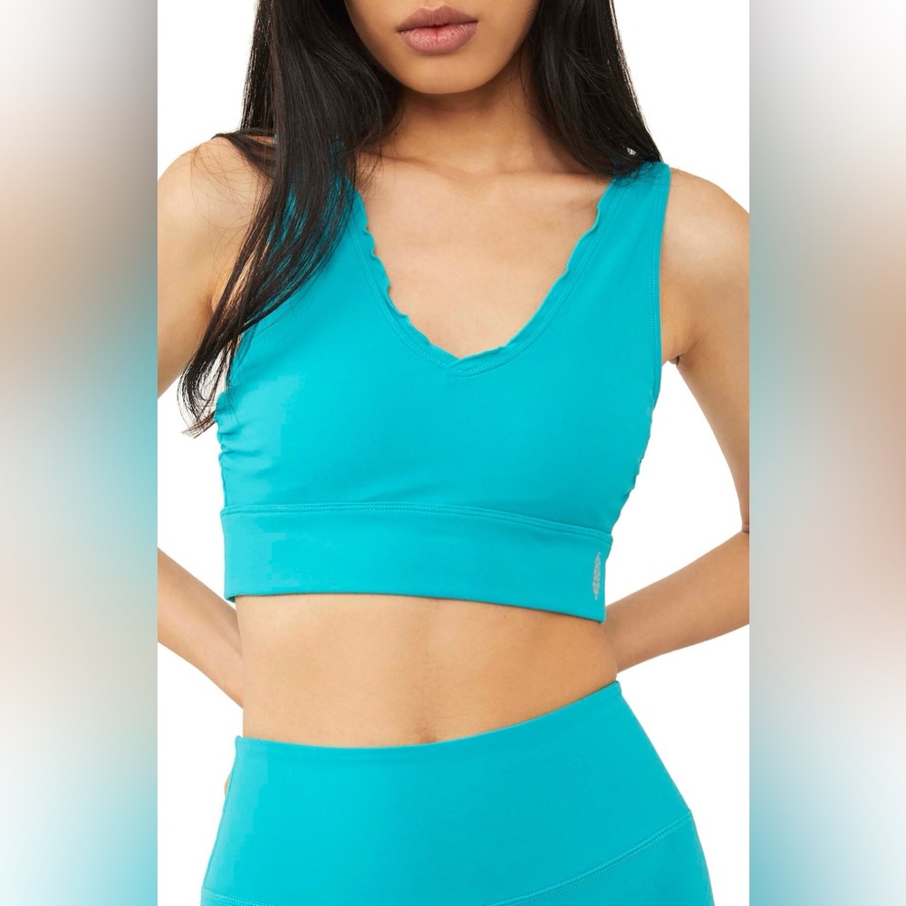 NWT Free People movement hearts aflutter longline sports bra